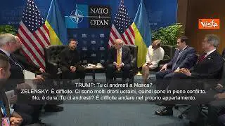 Zelensky a Trump: Andare a Mosca per negoziati? È pericoloso, ci sono molti droni ucraini