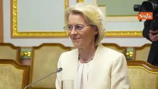 Zelensky incontra Von Der Leyen a Kiev, focus su ingresso Ucraina in Ue e 'Drone Deal'
