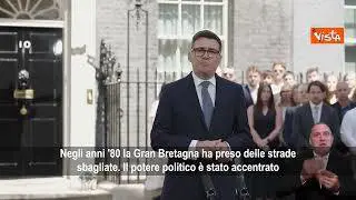 Nuovo primo ministro britannico Burnham: Uk è a una svolta, cambieremo la politica e l'economia