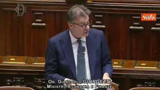 Giorgetti: Più spesa per difesa senza tagli grazie alla flessibilità europea