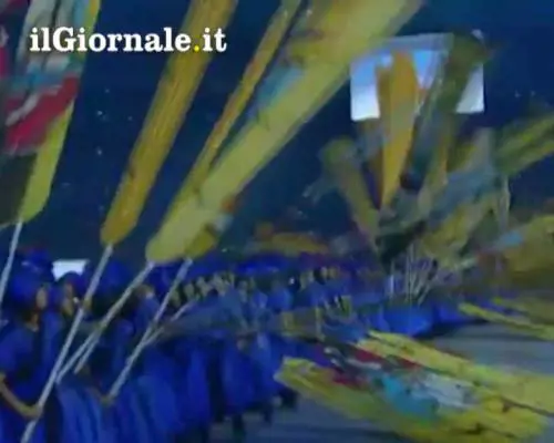 La cerimonia inaugurale nella storia