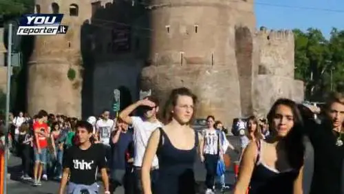 VIDEO Proteste degli studenti nella Capitale