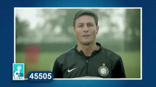 Un gol per la ricerca: Javier Zanetti