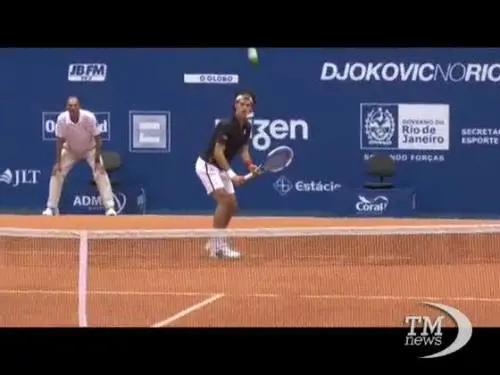 Djokovic showman a Rio de Janeiro