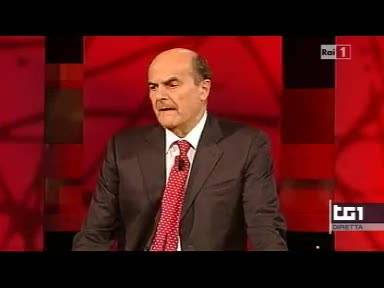 Duello tv, appello finale di Bersani