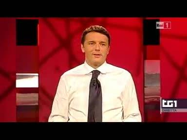 Duello tv, appello finale di Renzi