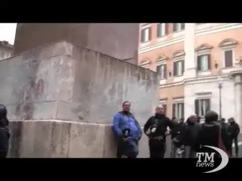 Ilva, sit in a Montecitorio