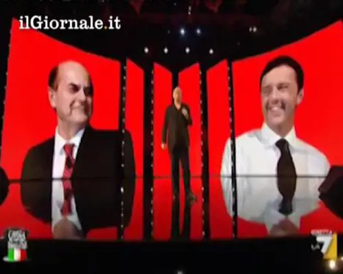 Crozza imita Renzi e Bersani