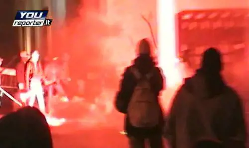 Violenze a Livorno