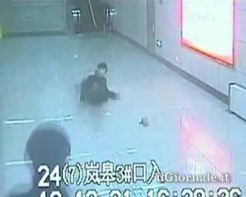 Il latitante fermato... con lo sgambetto