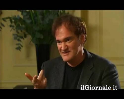 Tarantino sbotta durante un'intervista