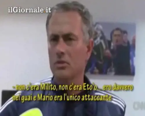 Mourinho racconta Balotelli