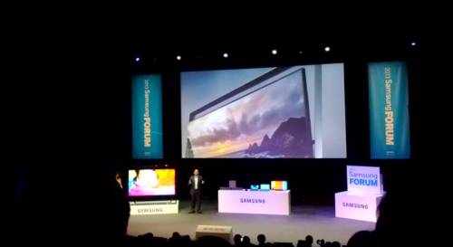 Samsung presenta la tv del futuro