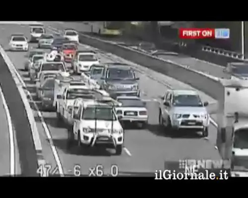 Inversione in autostrada