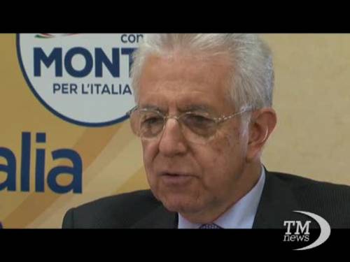 Monti: "Merkel non vuole il Pd? Decidono gli italiani"