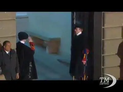 Le guardie svizzere a Castel Gandolfo