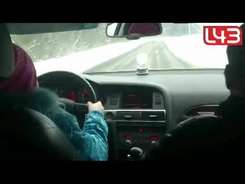 Video shock in Russia: bambina guida e i genitori filmano...