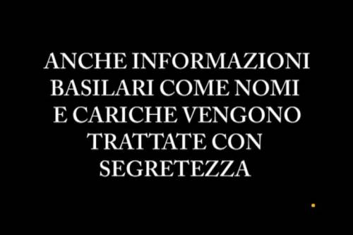 Parola d'ordine: "Non è una riunione politica"