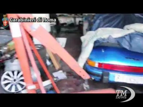 Officina clandestina: cinque arresti a Roma