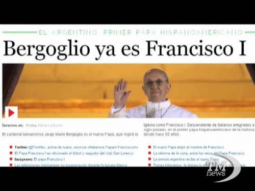 I giornali argentini festeggiano il loro Papa