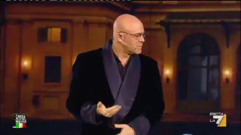 Crozza, Napolitano e Bersani