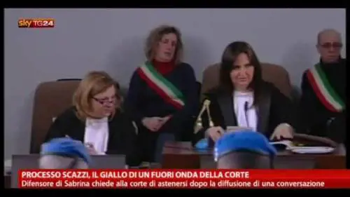 Processo Scazzi: il fuorionda dei giudici