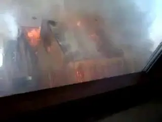 Belgio, chiesa ridotta in cenere