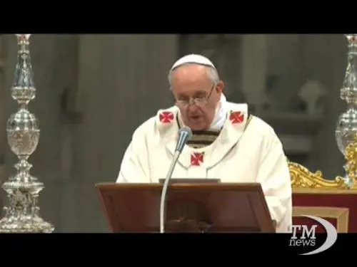 L'omelia di Papa Francesco