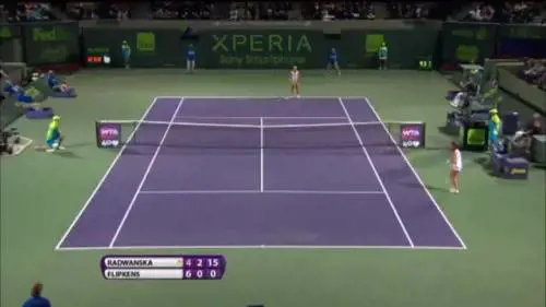 Radwanska, il rovescio è spettacolare