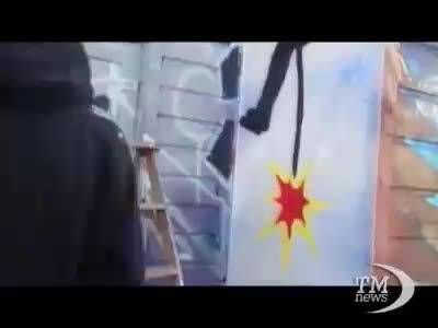 Il pericoloso mestiere dei graffitari a Teheran