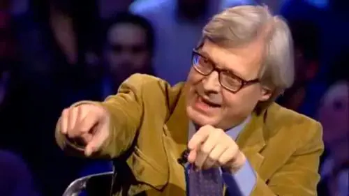 Sgarbi dà della capra a Grillo e fa fuggire Massimo Cacciari