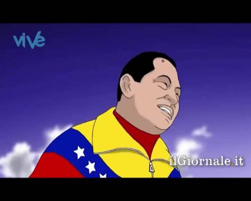 Chavez in paradiso nello spot tv