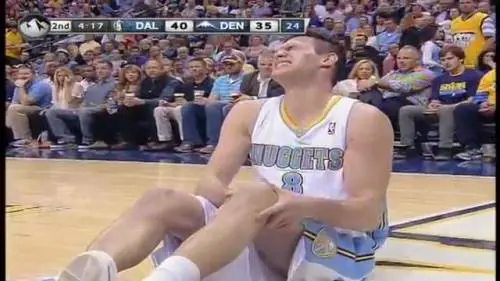 Il brutto infortunio di Danilo Gallinari