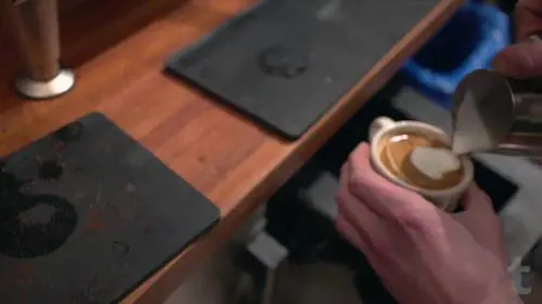 Il cappuccino con le facce