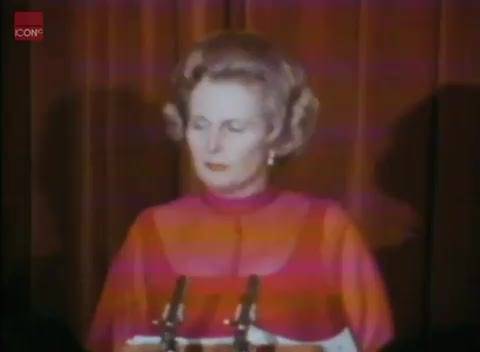 Il celebre discorso della Iron Lady