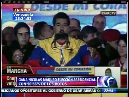 Maduro festeggia