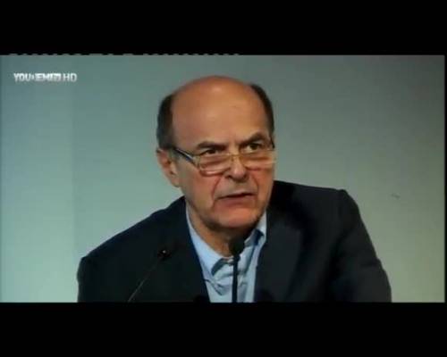 Bersani: "Hanno colpito me? Missili a gettata multipla"