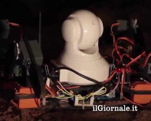 In Messico un robot esplora le Piramidi