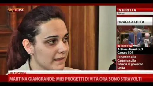 La figlia del brigadiere che commuove l'Italia