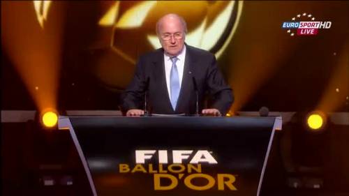 Il premio FIFA alla carriera nel 2012 