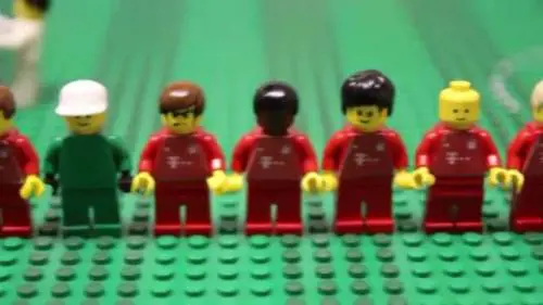 La finale di Champions con i Lego