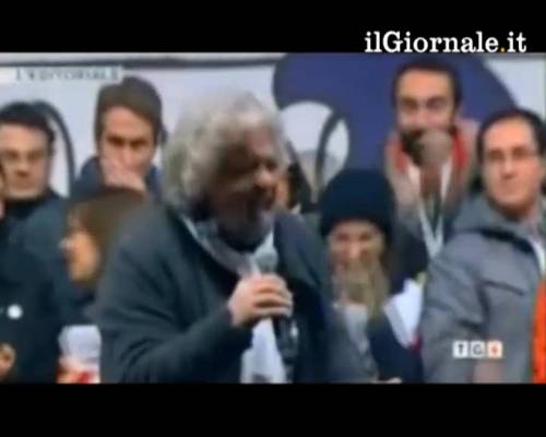 Il tg4 "sfida" Beppe Grillo