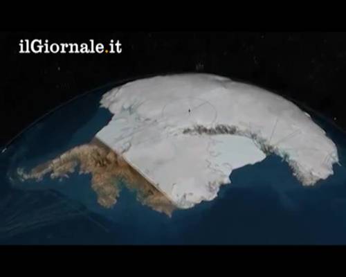 La NASA rimappa l'Antartide