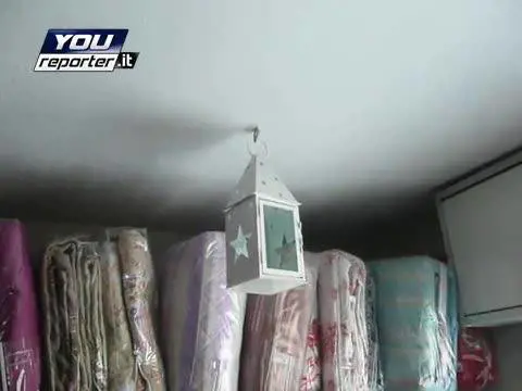 Terremoto al centro nord, il lampadario si muove