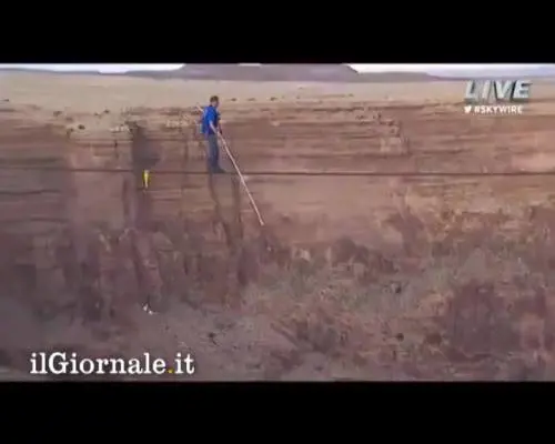 Tutto il Grand Canyon su una fune