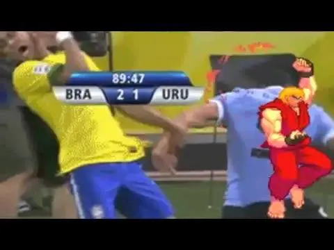 Neymar continua a simulare e il web lo deride
