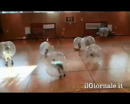 Arriva il nuovo sport del calcio "in bolla"