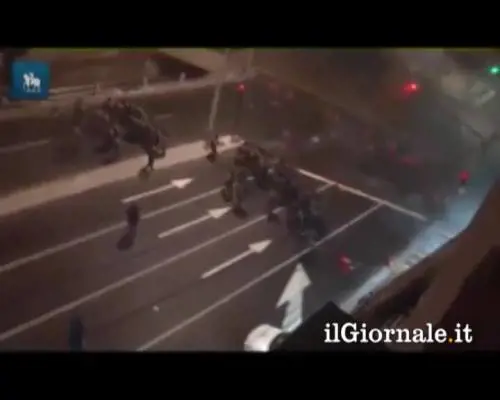 Scontri fuori dal Maracanà