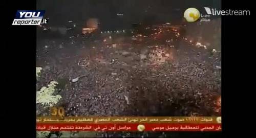 La festa in Egitto per la destituzione di Morsi