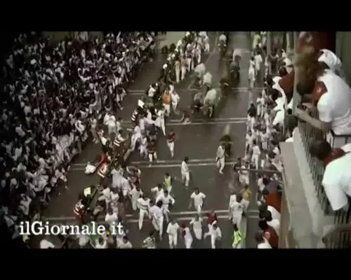 Pamplona, inizia la festa di San Fermin